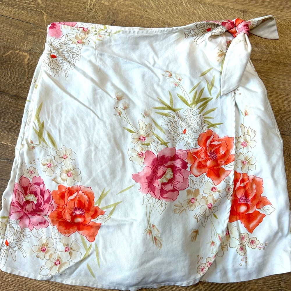 VTG IZOD 100% silk Golf Skirt (M)